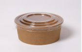[WW060001] Tazon Kraft 750ml Con tapa Plastica