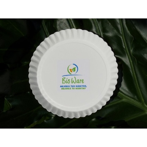 [BW000101] Platos #7 de Cartón Biodegradables 