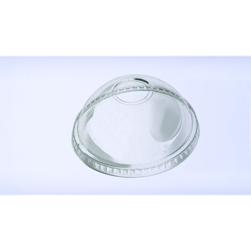 [DC140109D] Tapa Domo para Vaso PLA 9oz con hueco 92mm