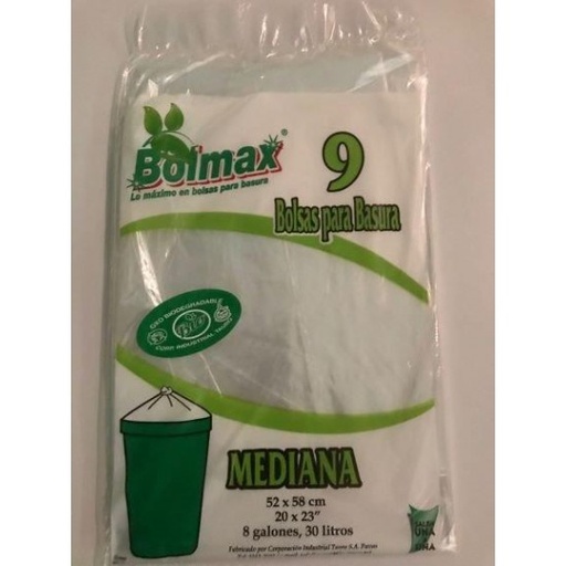 [IT010104] Bolsa Jardín Bolmax  transparente 85x120 cm paq 5uds