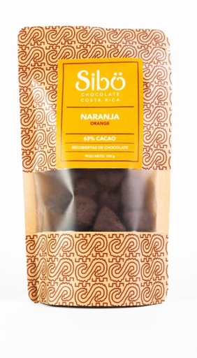 Choco coated orange 63% (100gr) 