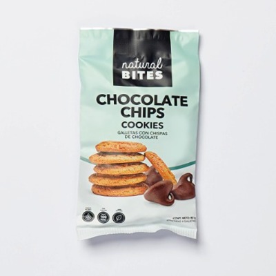 [NB060403] Galletas Chips de chocolate oscuro 160 g NP