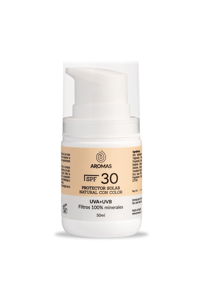 Bloqueador Solar Facial con Color SPF30