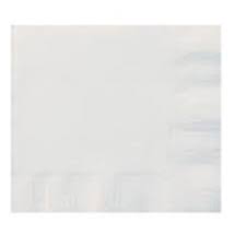 [WW090101] White Cocktail Napkin CP (box 18x200 units)