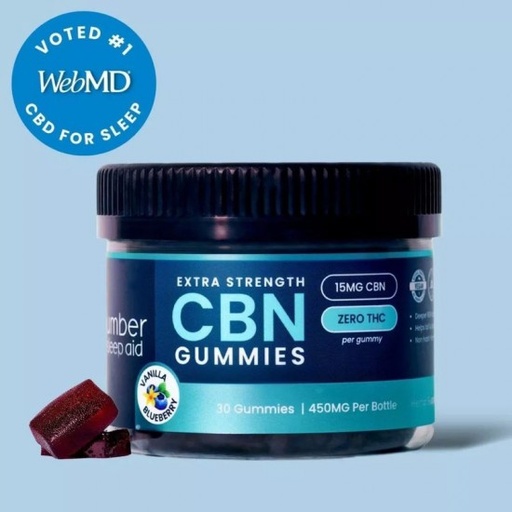 [SL010700-A] Slumber Sleep Aid- CBN Gummies 30 units - 450mg