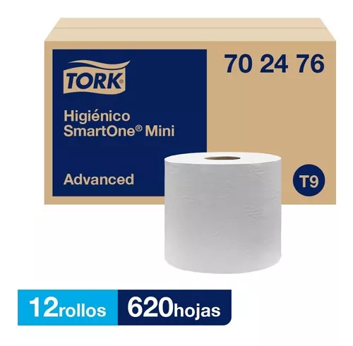 [TK410012] PAPEL HIGIENICO SMARTONE MINI 12X620 (37457)