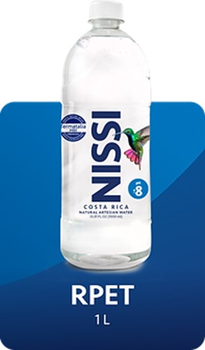 Agua de manantial 1L 