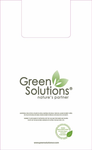 GS Compostable T-Shirt Bag 62x32x7 cm (1kgs)