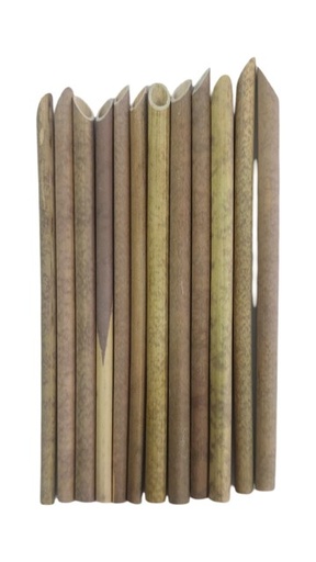 [VR000115] Bamboo Straws 13cm 