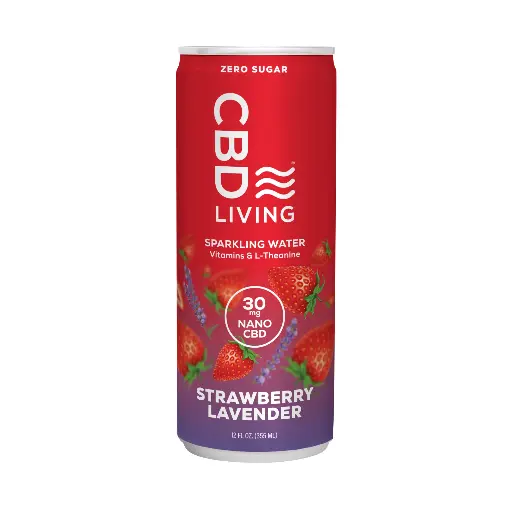 Strawberry - Lavender Sparkling Beverage