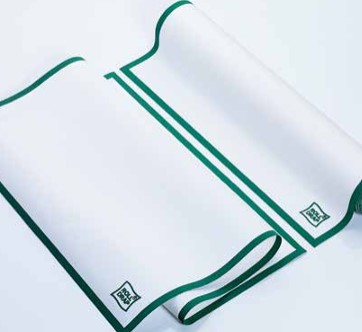 Roll Drap Green Border 40x64 (10 units)