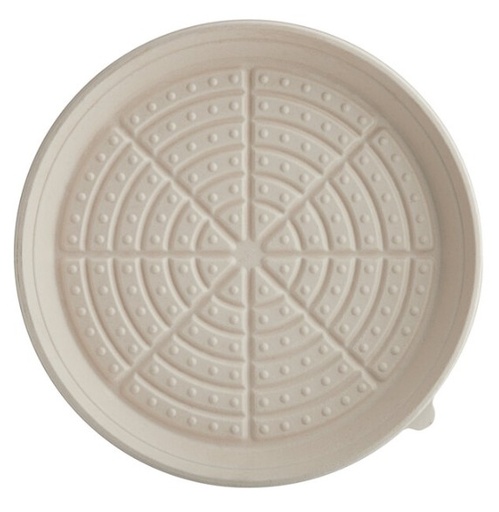 Bandeja fibra para pizza 12" (Paq 50 unid) CP