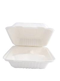 Bandeja 8X8 Bagazo de Caña  C/D 21x5,5 cm(Baja) NP