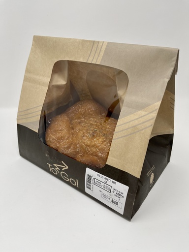 [BK301051] Bolsa con Ventana p/ Pollo (8.75"x6"x10.75")