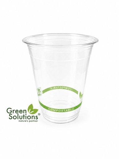 Vaso 12oz PLA Transparente 95 mm GS