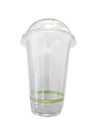 Transparent PLA Cup 16oz 90mm
