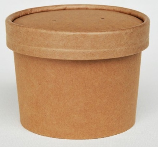 Envase 06 oz Kraft (90mm)