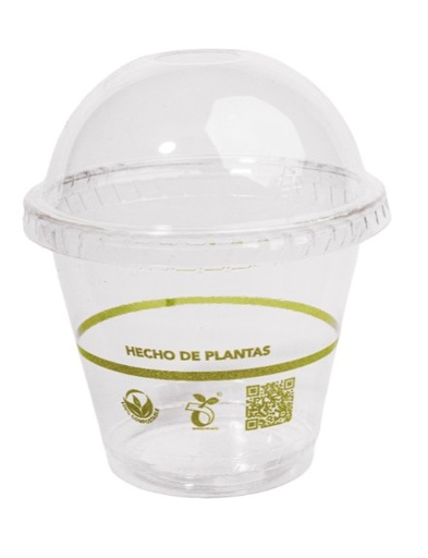 Vaso 9oz PLA Transparente 92mm