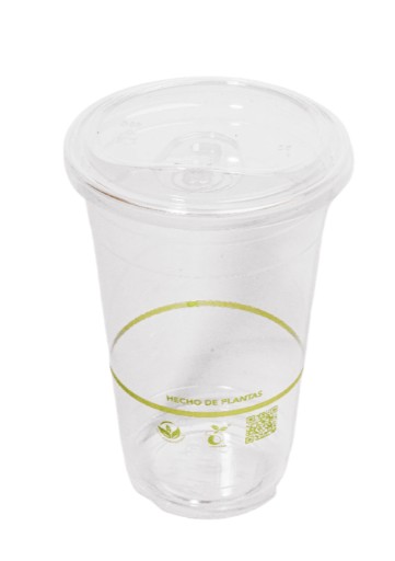 Vaso 20oz PLA transparente 98mm CP