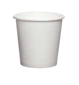 Vaso 4oz Blanco Carton