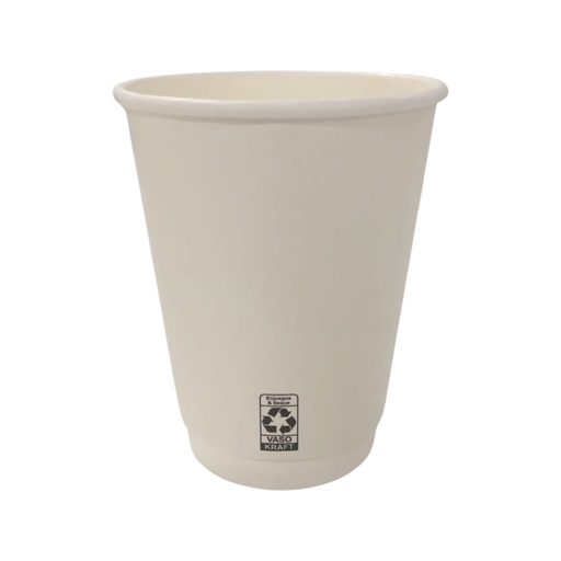 12 oz. WhitePaper Cups Double Wall